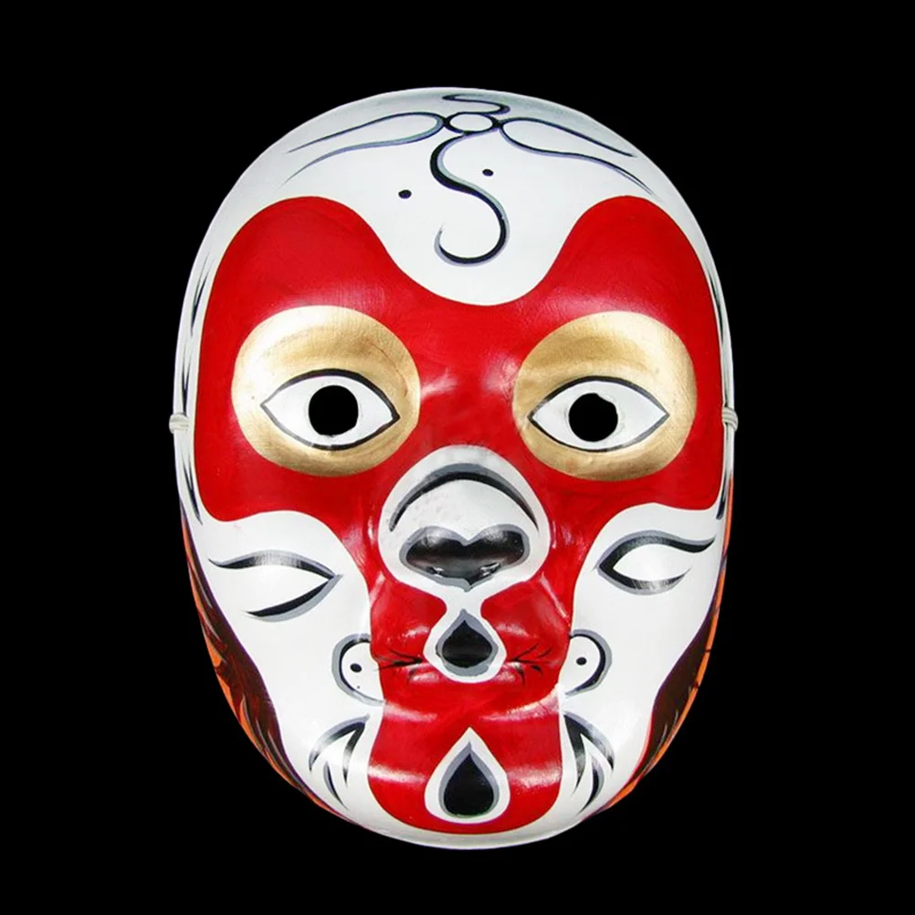 

3Pcs Classical Opera Mask Wall Craft Stereo Decoration Hand-Painted Delicate Design Perfect Gift for Friends and Families