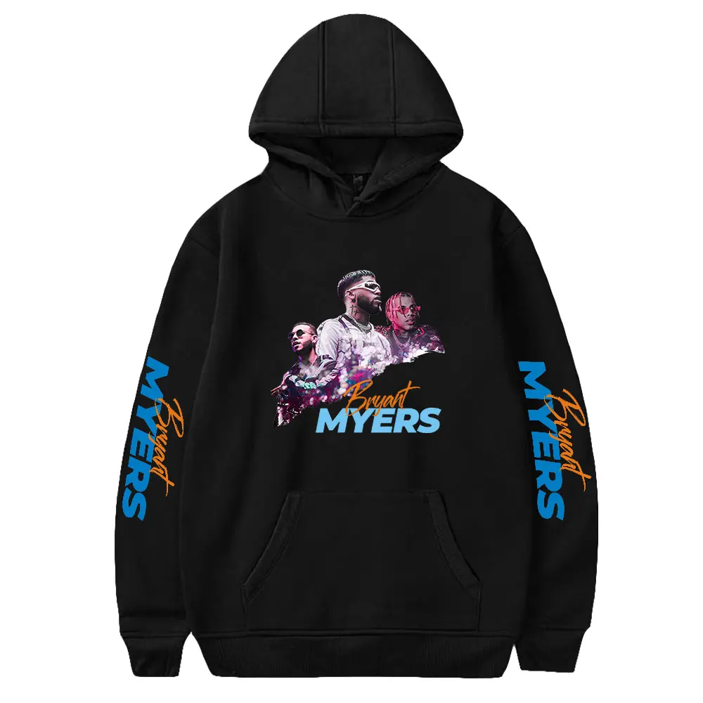 Bryant Myers Hoodie Sweatshirts Fashion Man Women Personalised Hoodies Printing Pullover Streetwear Harajuku Casual Rapper Trend