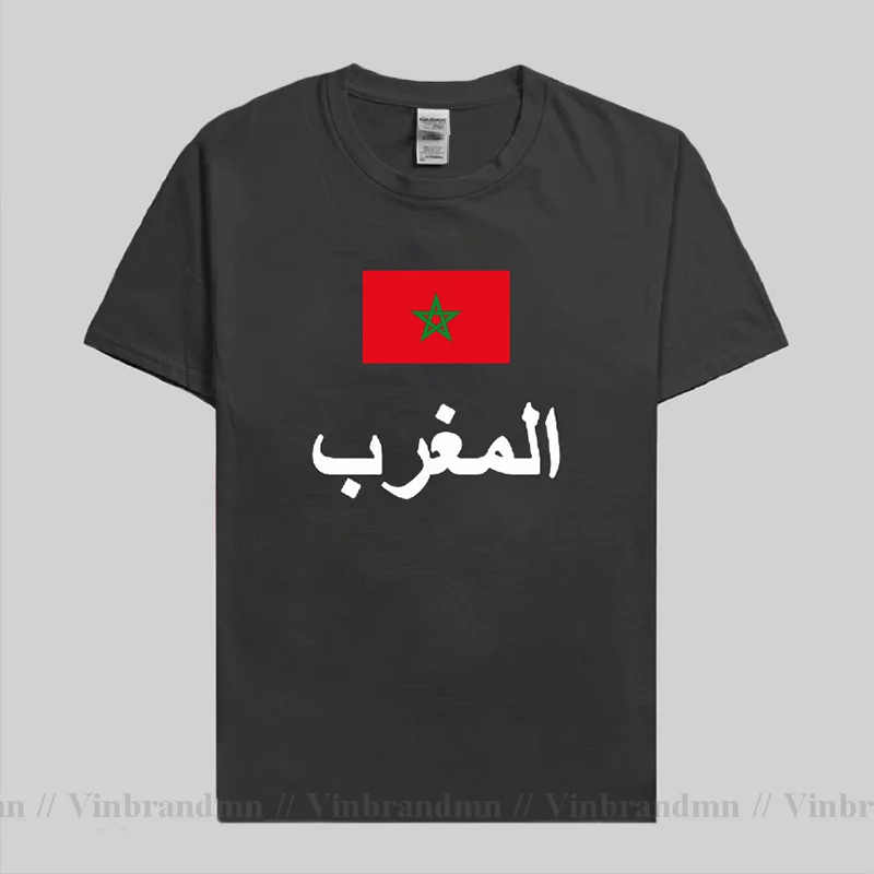 The Western Kingdom of Morocco Moroccan mens t shirts fashion 2022 nation team cotton t-shirt sporting clothing tees country MAR