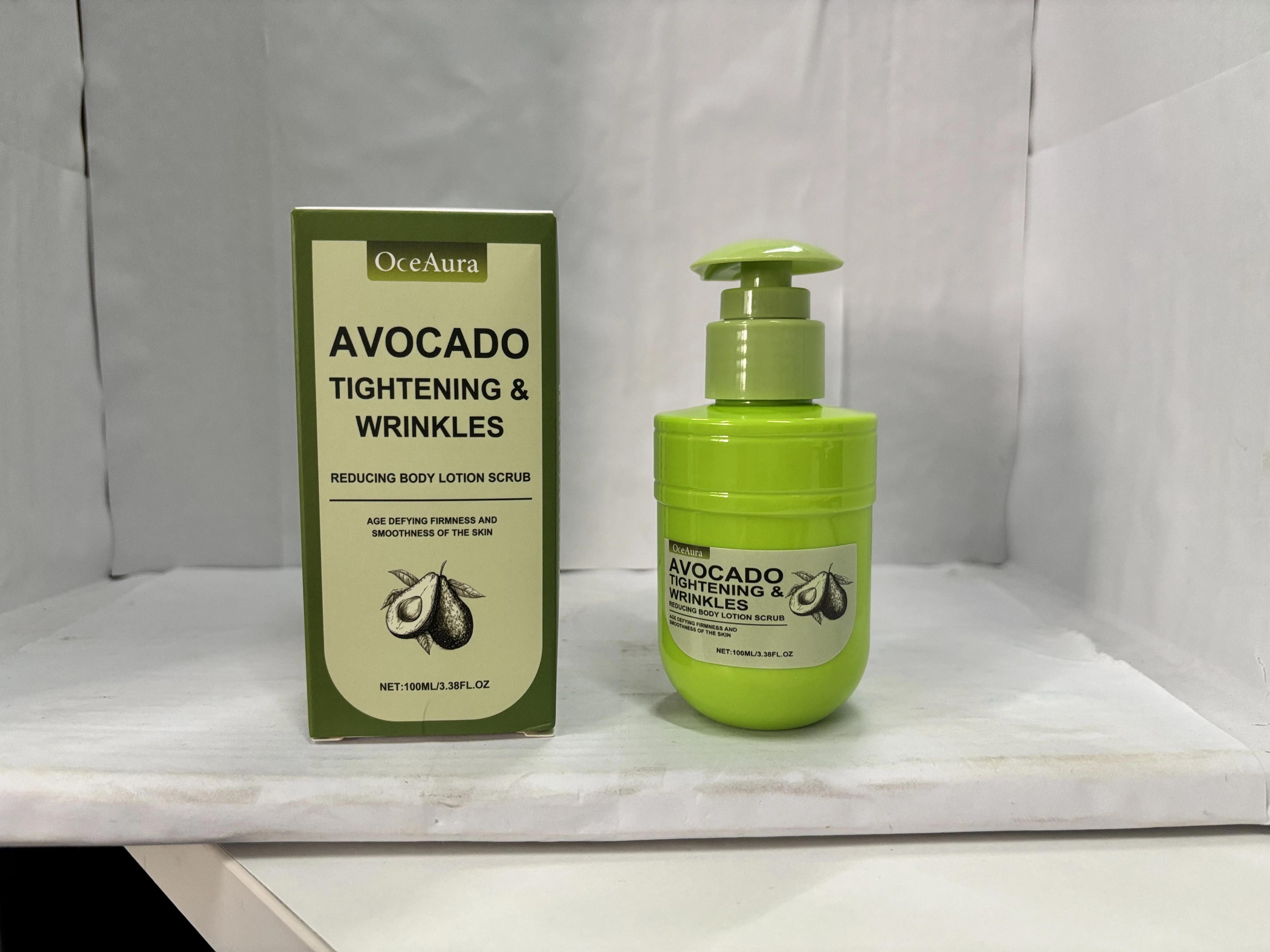 아보카도 스크럽 바디 로션 보습 및 보습 바디 로션