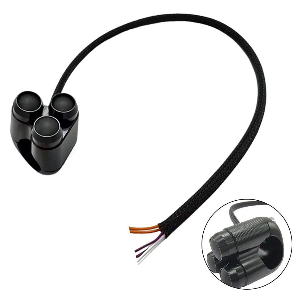 Motorcycle Handlebar Switch Handlebar Controller Motorcycle Control Reliable Control Module Wear-resistant Switch