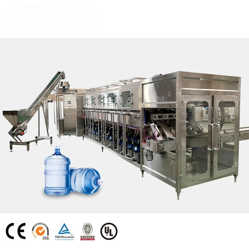 Customized Best Price Automatic 5 Gallon Water Filling Machine 20 Liters 3 Gallon Filling Capping Line For Drinking Water