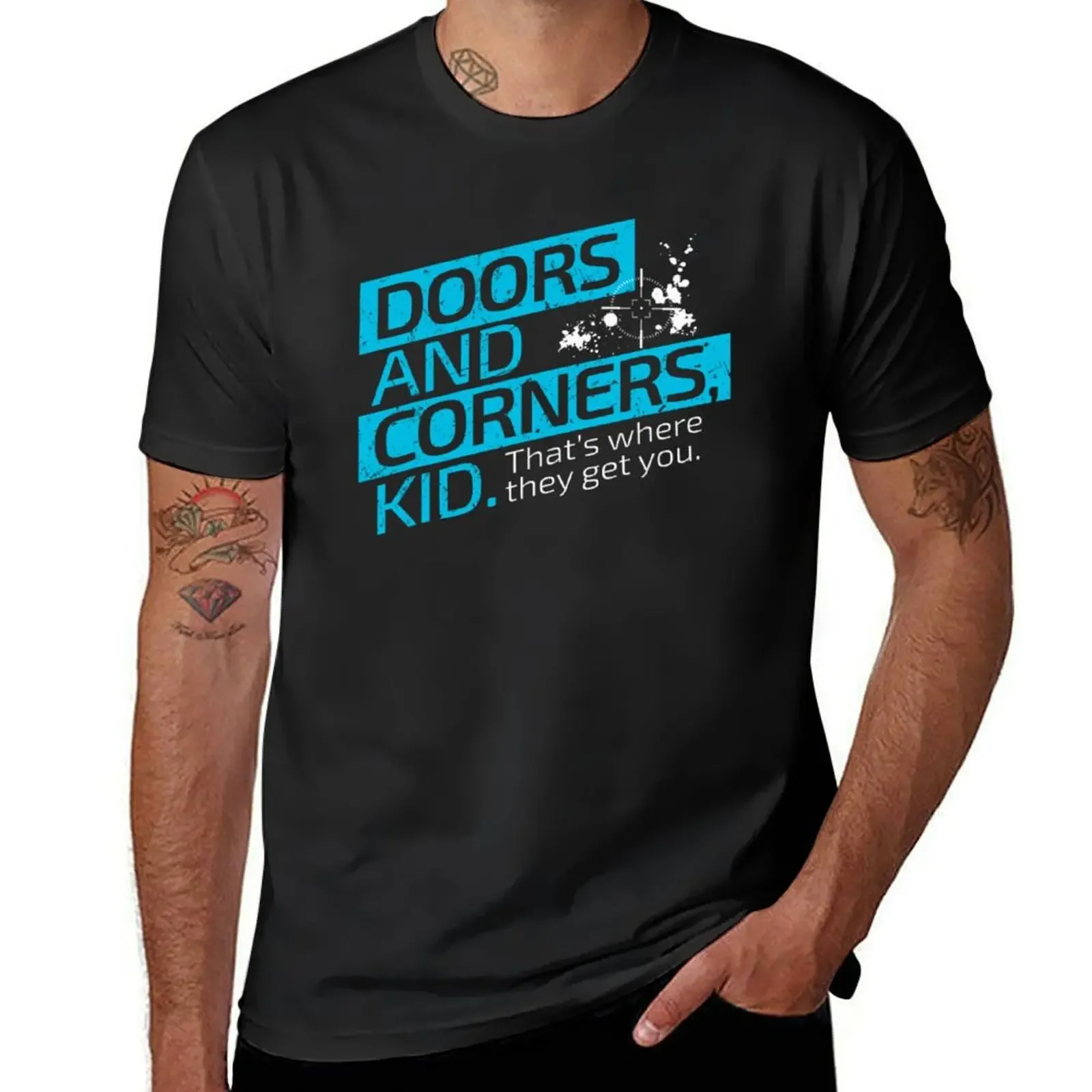 The Expanse Doors and Corners That's Where They Get you T-Shirt anime figures vintage clothes men tshirt