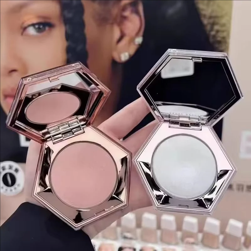 Fenty Beauty Highlighter Lluminator Mirror Palette Face Shimmering Loose Powder Waterproof Natural Contouring Stick Makeup Set