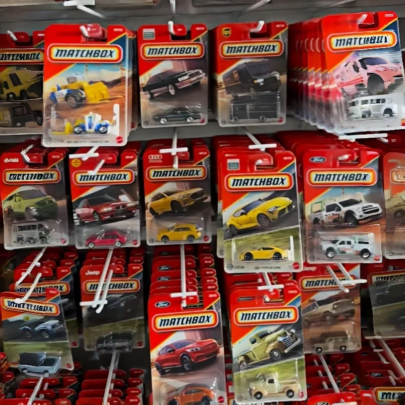 2025 Original Matchbox 25k 30782 Car Toyota Gr Supra Bmw 318ti Ups Express Delivery Model Vehicle Birthday Gifts Collection Toys