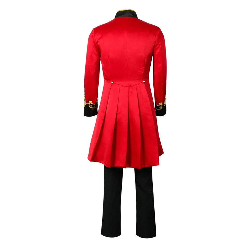 

Cosplay P.T. Barnum Costume Greatest Showman Satage Dress Up Performance Suits Full Set Adult Halloween Festival Party Outfits
