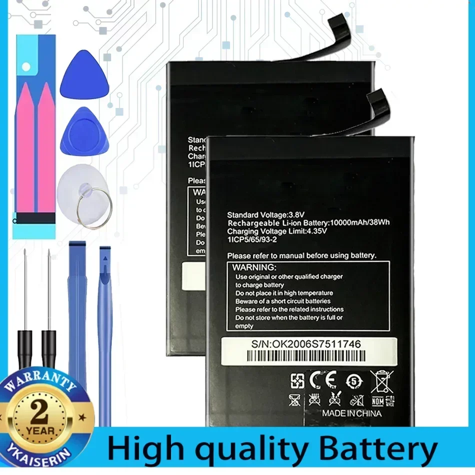 

For OUKITEL WP6 Battery 10000mAh Long Standby Time High Capacity for OUKITEL S75 Battery Batterij