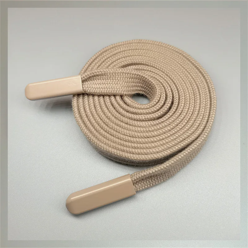 1PCS Pullover Hut Kordelzug Farbige Metall Kopf Hohl Flache Gürtel Seil Sport Hosen Taille Seil 1,4 Meter DIY Kleidung zubehör – Detail 13
