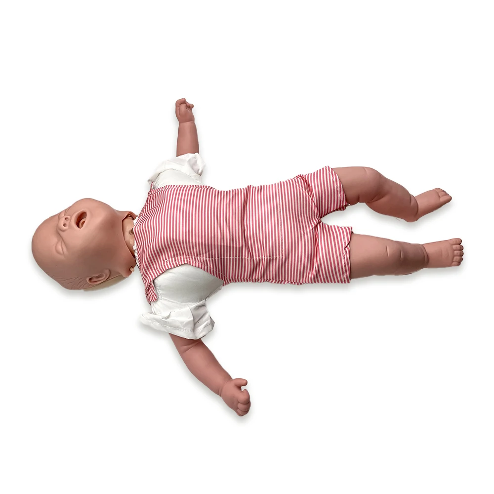 CPR Baby Resusci Infant Training Manikin PVC Model School Educational Baby Resusci Model Medical Science Teaching Tool New