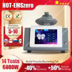 Portable RF EMS Body Sculpt Machine New Household 6000W Fat Sculpting Slimming Technology Pelvic Pad Muscle Stimulation EMSzero