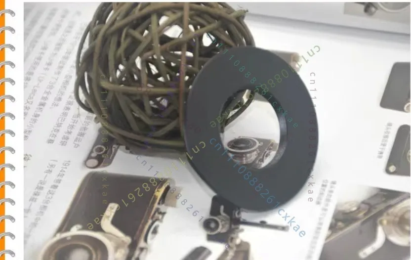 Thread Transition Fitting, M26‑M49 Adapter Ring 26x0.75mm Female to 49x0.75mm Male for Camera Lens Photography Accessory