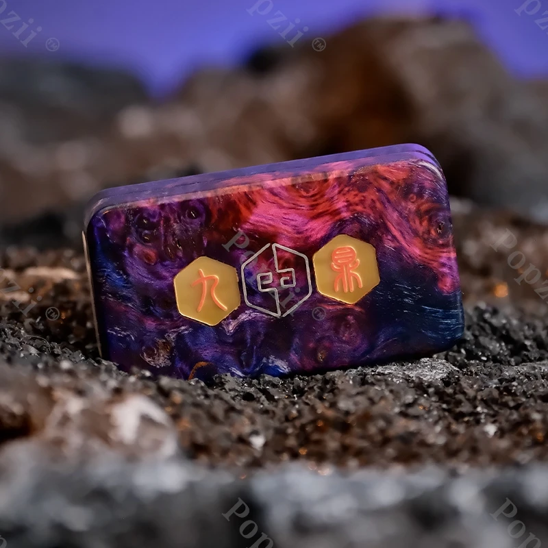 LiaoLiao JIUDING EDC Mecánico Multi Orbit Push Slider Fidgeting juguetes Oficina Aparatos para aliviar el estrés Adultos Juguete para aliviar el estrés