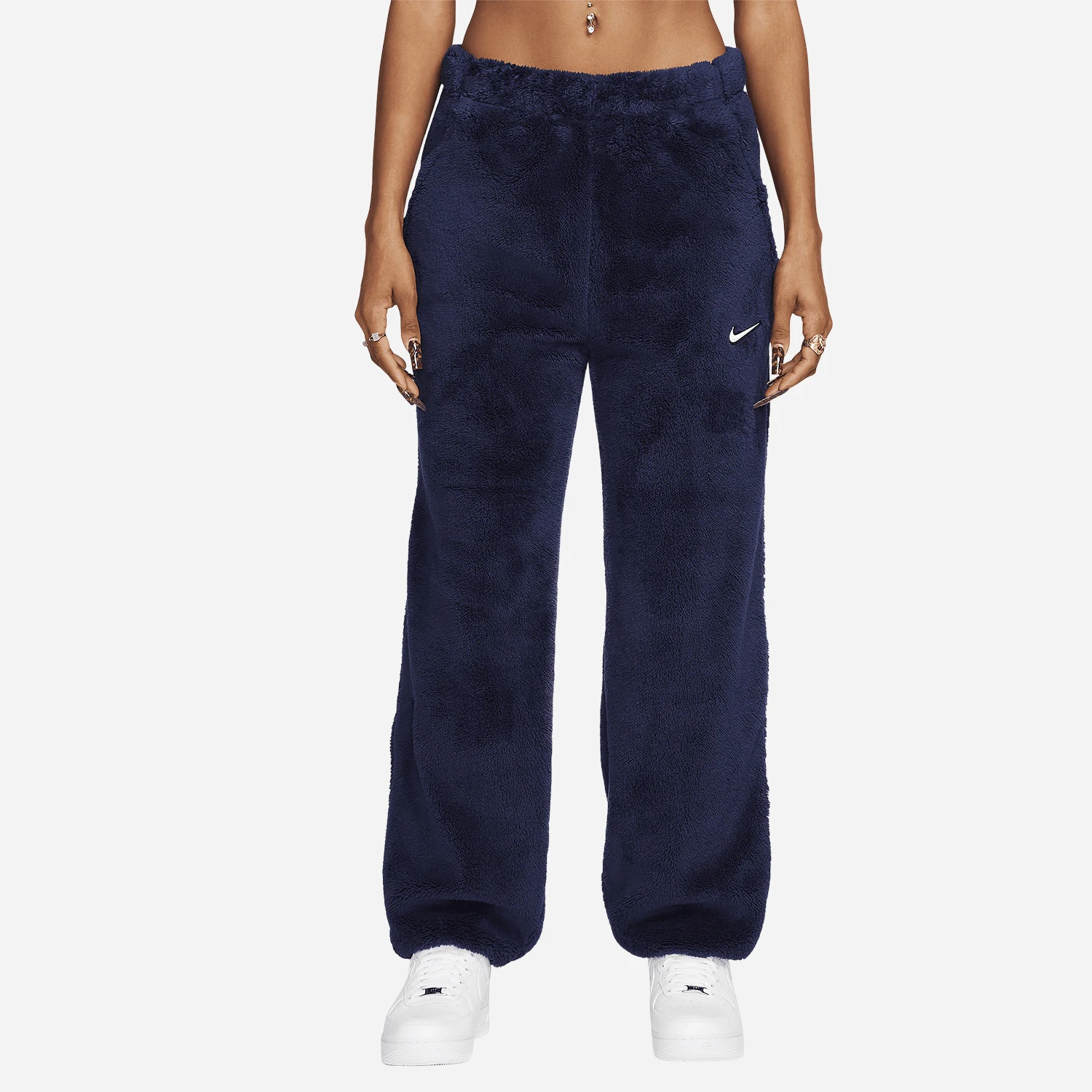 Официальные женские теплые флисовые брюки Nike NOCTA для улицы DV3644-410