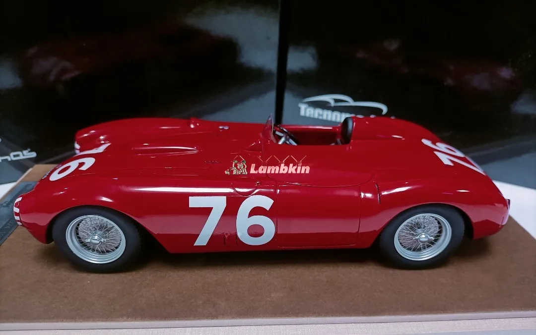 تكنوموديل 1/18 لانسيا D24 #   76 فانجيو نموذج سيارة رالي من الراتنج غير قابل للفتح #5