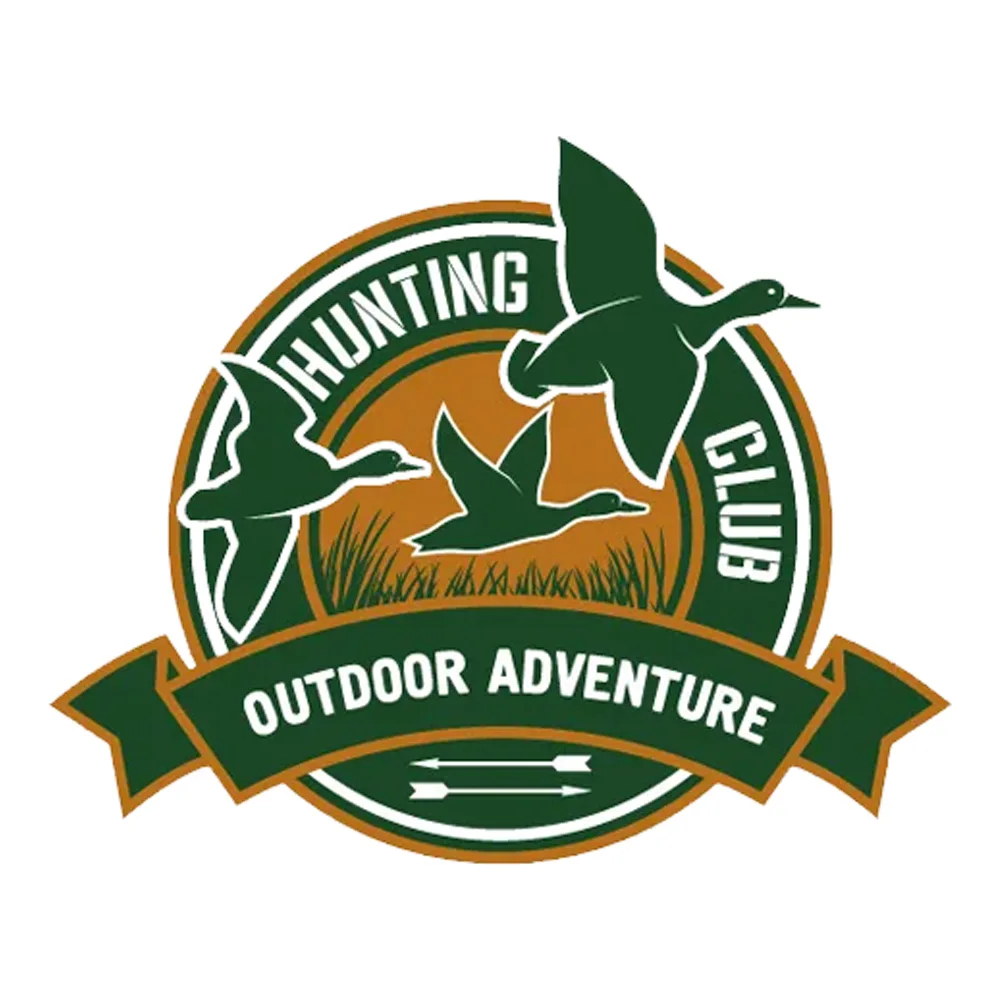 15x12cm Hаклейка на авто Hunting Club Waterproof Vinyl Car Sticker for Bumper, Window, Truck, Laptop, Durable Decal