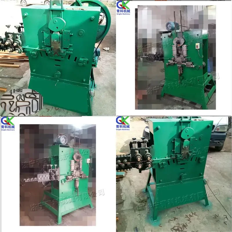 CE Certification High Efficiency 1.5kW Metal Wire Bending Machine 50-60 PCS/min Automatic Hook & Buckle Forming Equipment