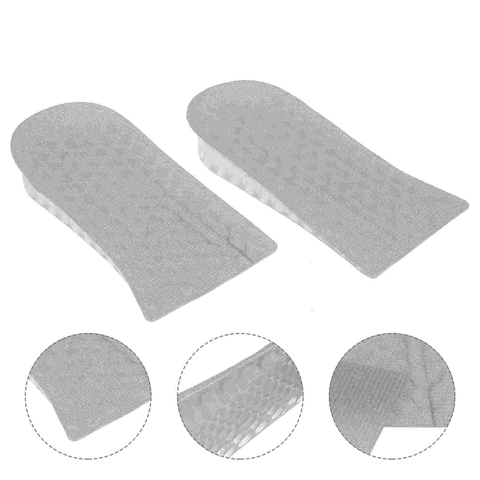 

2 Pairs Inner Height Increasing Insole Kids Insoles for Shoes Heels Inserts Invisible Lift Bionic