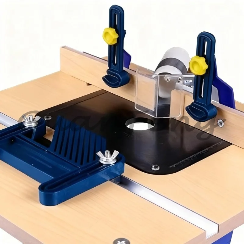 Precision Woodworking Carving Station, Multi-Function Router Table with Flip Board, Trim Router Mounting Mini Bench