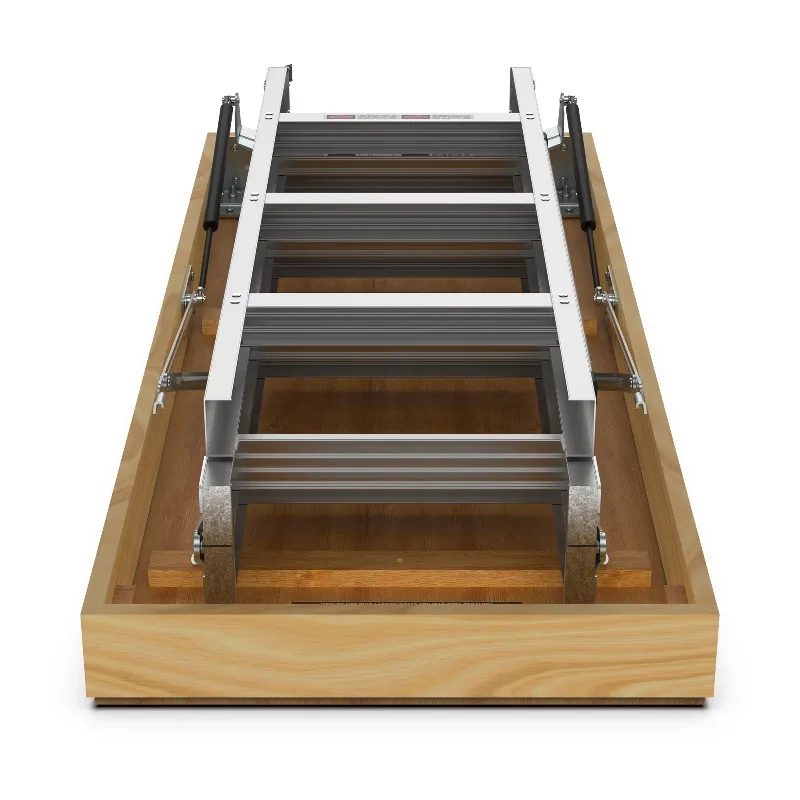 Multi Functional Loft Folding Extension Aluminum Attic Ladder Telescopic Loft Ladder