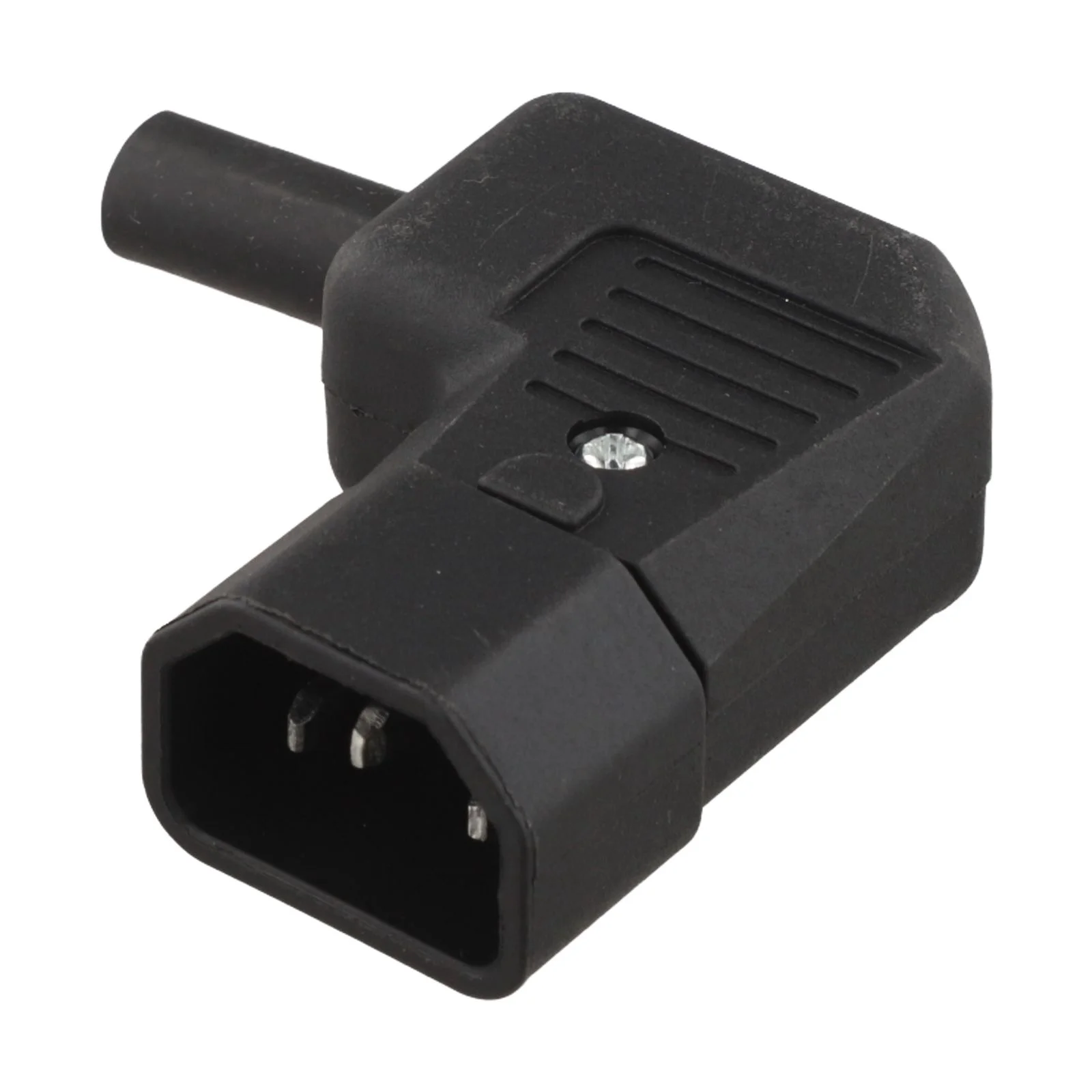 

Four IEC 320 C14 to C13 AC For Power Connectors 90 Degree Angle Rated 10A 250V Compatible with Server and Printer Equipment