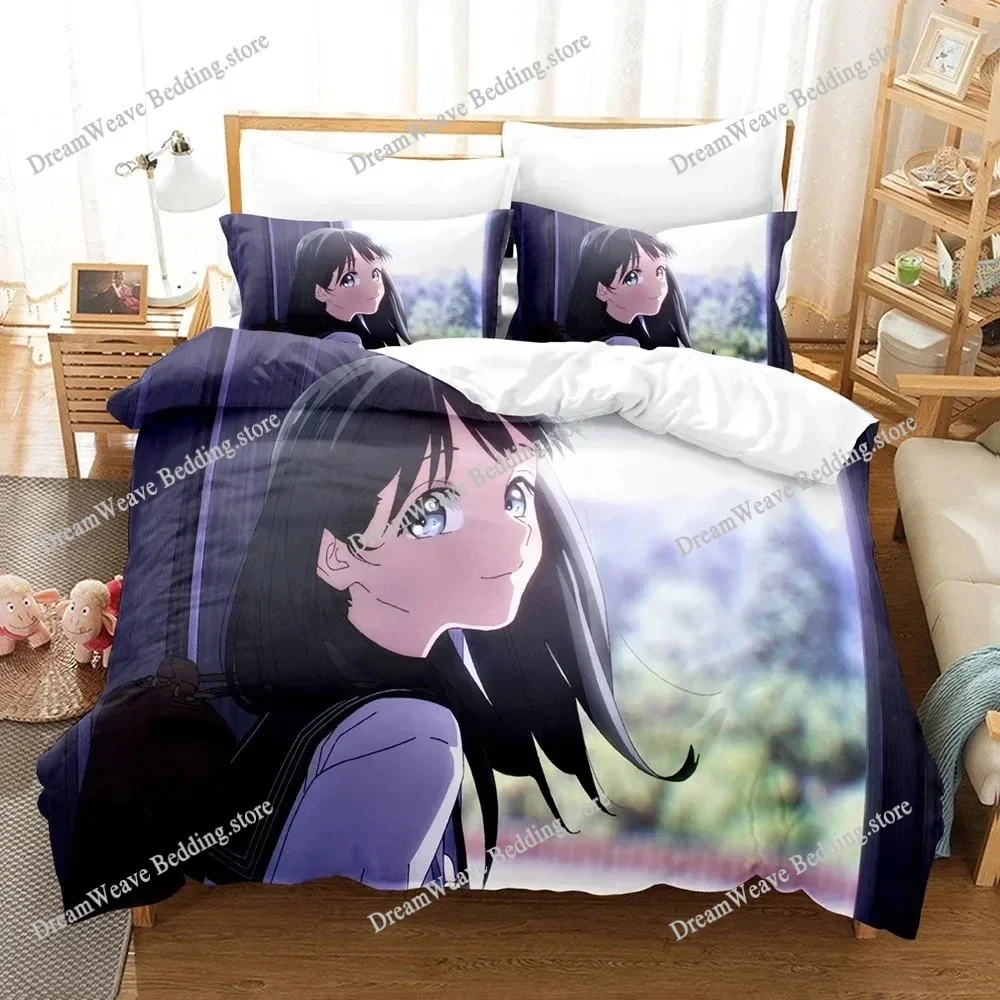 

Home Textile Cartoons Akebis Sailor Uniform Cover Duvet Cover Pillow Case Boy Girl Polyester Bedding Set King Queen Twin Size741