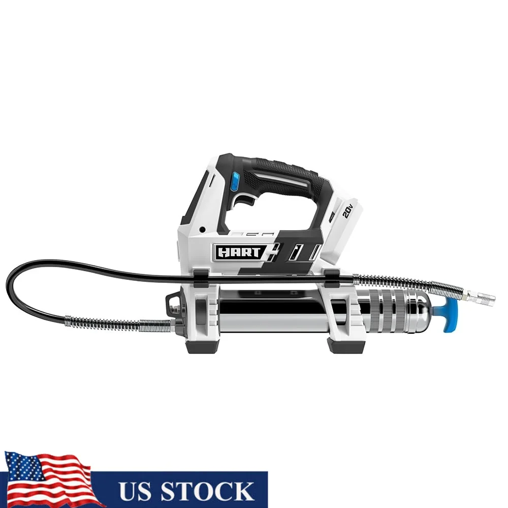 

Беспроводной смазочный пистолет, 20 В, только 10000 фунтов на квадратный дюйм, максимальное давление, 30-дюймовый гибкий шланг, светодиодный светильник, сверхмощное обслуживание