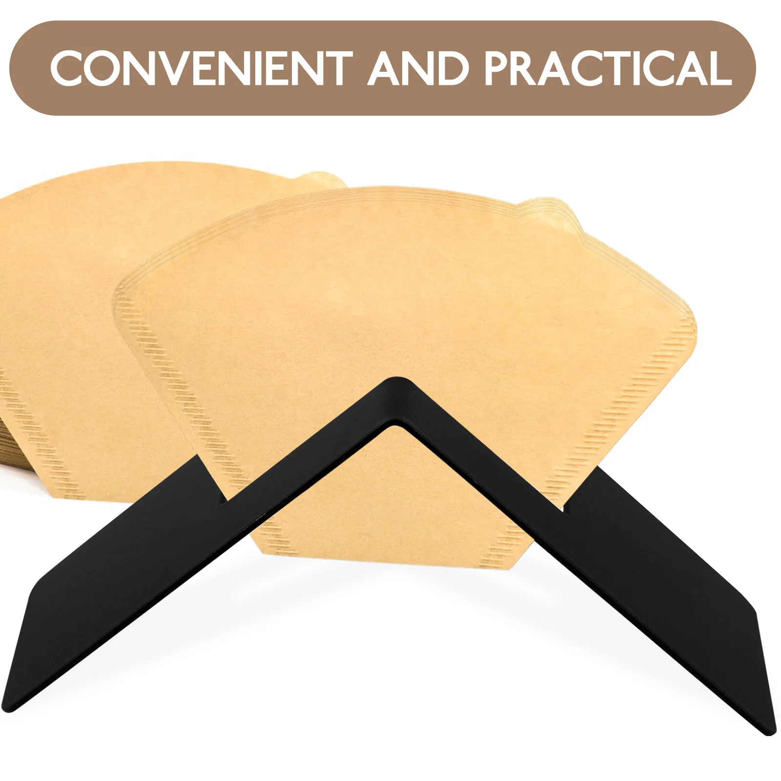 

Stainless Steel Coffee Filter Paper Holder Durable Drip Rack Sleek Hanging Coffee Dripper Stand for Home Use Filter Paper Rack