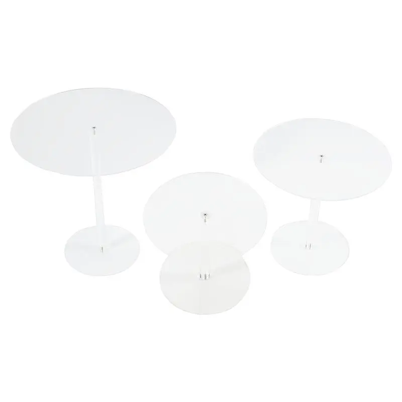 Y51A-Acrylic Cake Stand,Clear Cake Stand Round Tall Cake Stand For Dessert Table Display, For Wedding, Event, Birthday Party Dur