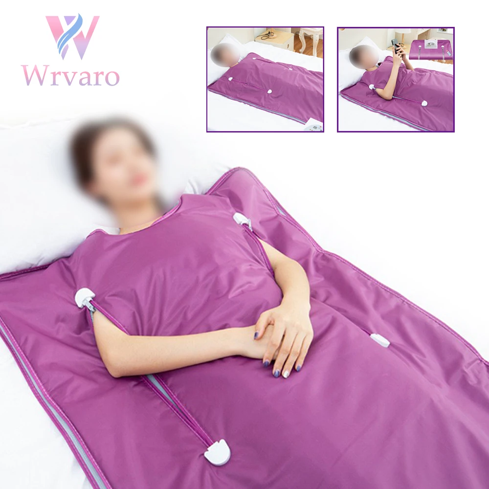 بطانية ساونا بأكمام، بطانية ساونا حرارية رقمية لتشكيل الجسم لفقدان الوزن واللياقة البدنية #1