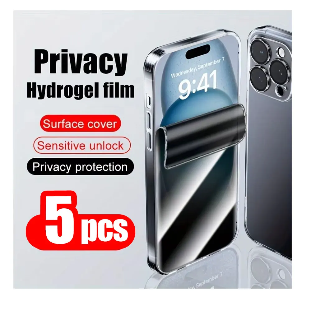 1-5 шт. противошпионские защитные пленки для экрана Samsung A56 5G A55 A54 A15 A36 5G A05 A35 A16 A26 A06 A24 A05s A25Privacy гидрогелевая пленка