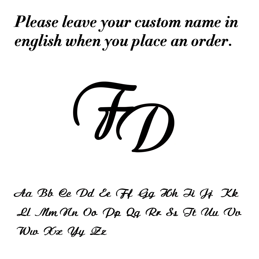 My Shape Custom Initials Brooch 5