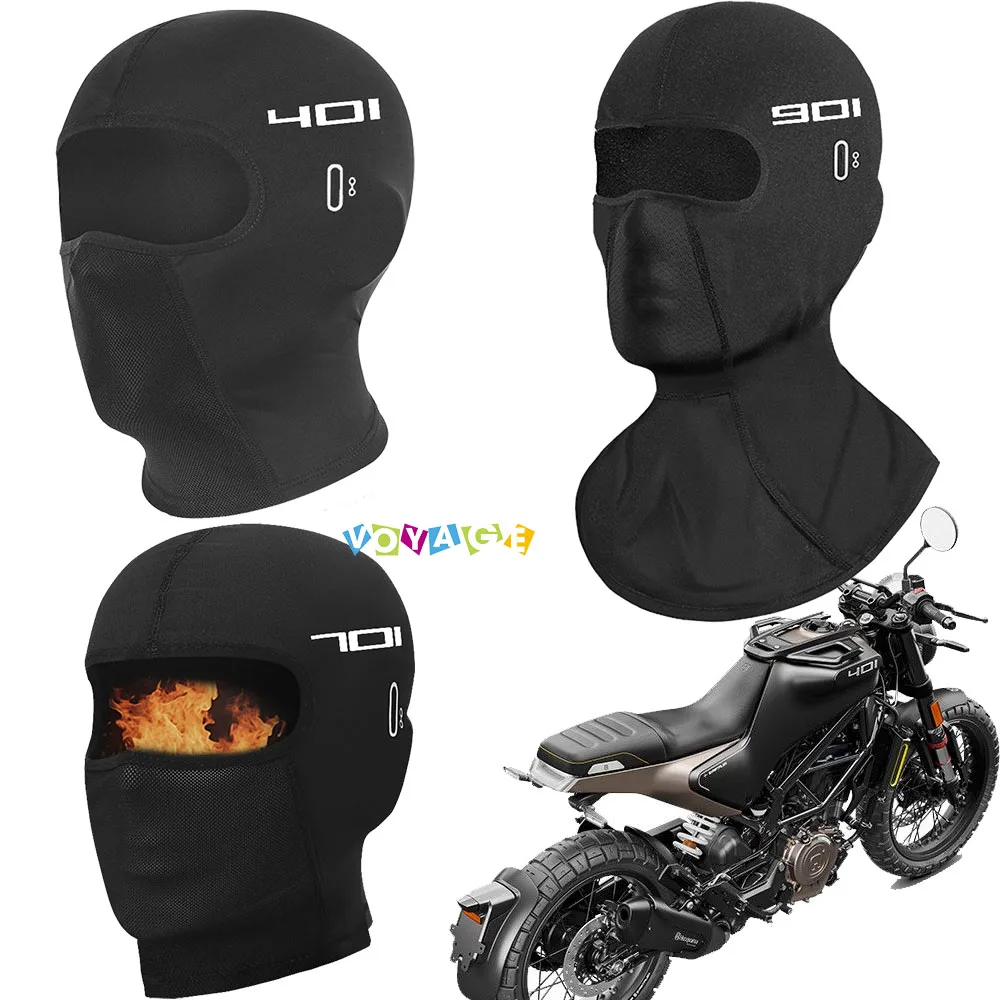 For Husqvarna 701 SUPERMOTO & ENDURO Norden 901 Svartpilen 401 VITPILEN 401 Accessories Neck Full Face Mask Windproof Dustproof