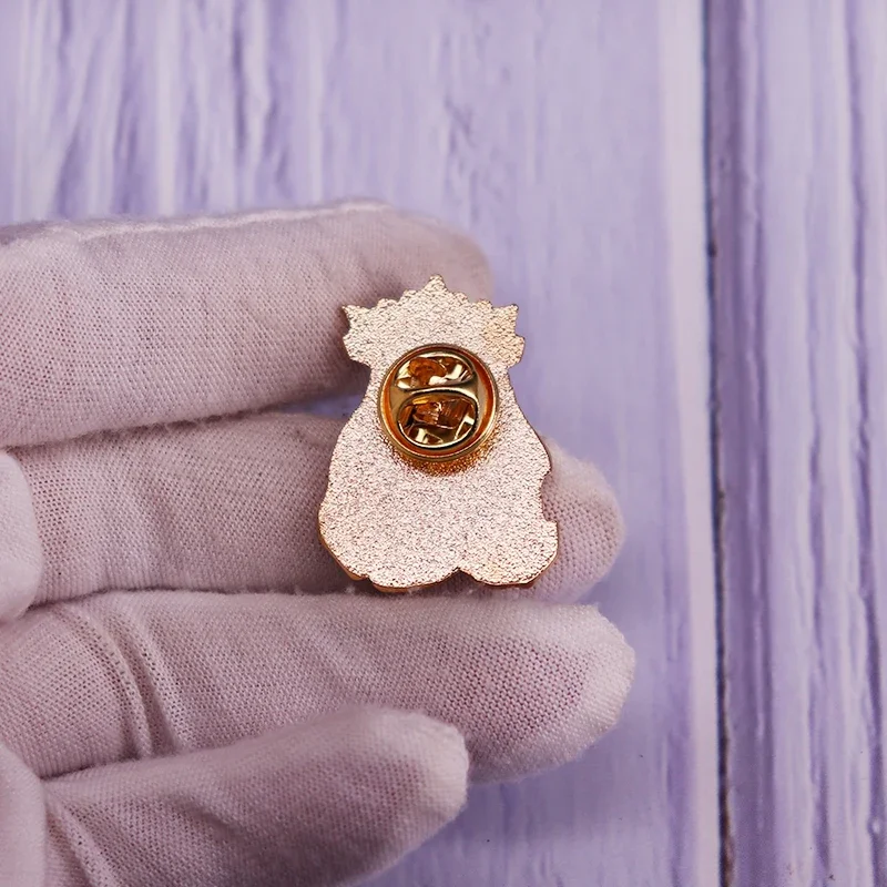 Lapis Mermaid Crystal Enamel Pin Galaxy Ocean Stars Brooch Third Eye Celestial Mythical  Fantasy Glitter Gold Badge
