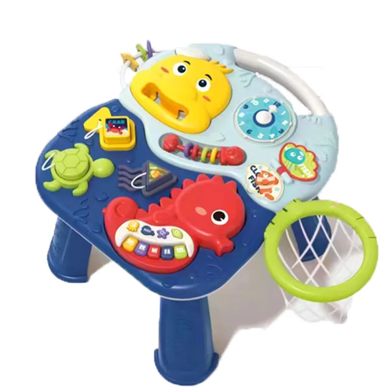 Baby Toys Activity Table Multi-Functional Musical Sound Maker Newborn Gift Sensory Toys Movement Developing Educational Learing