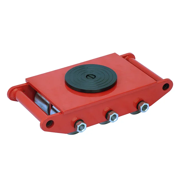 6/8/12/24 ton steel wheel polyurethane wheel cargo trolley heavy object mobile platform trolley