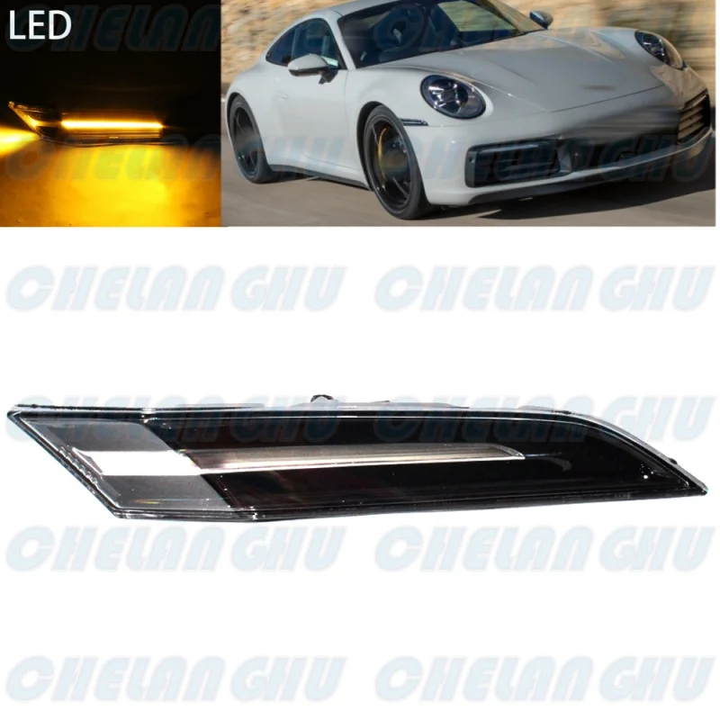 For Porsche 911 992 2020 2021 2022 2023 2024 Right Side Marker LED Turn Signal Light Lamp Repeater 992953042C