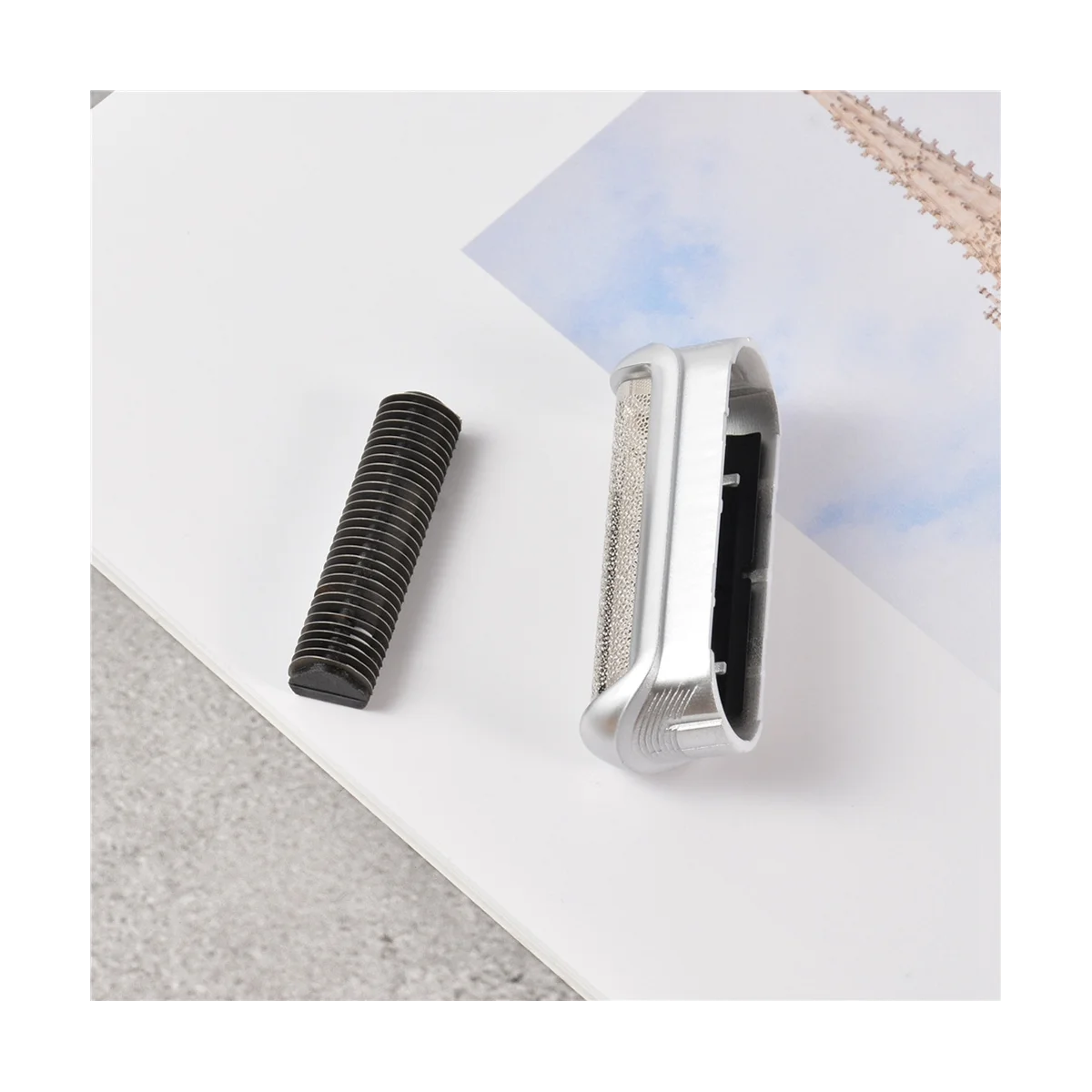 Alat cukur Foil dan Blade 5S untuk BRAUN 550 570 P40 P50 P60 M30 M60 M90 555 575 5604 5607 5608 560 pisau cukur