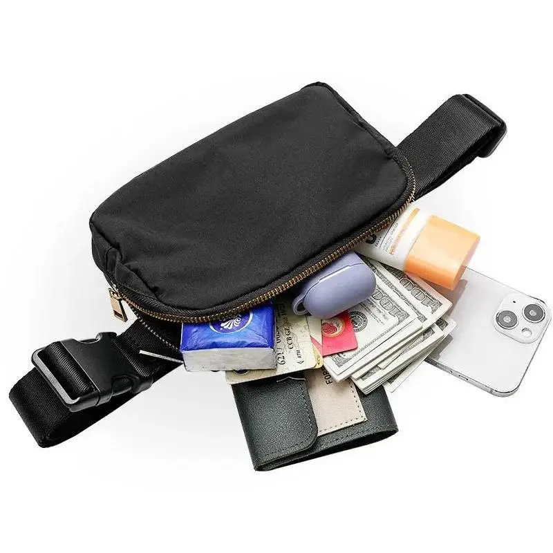 

Outdoor Sports Large Capacity Waterproof Chest Bag Nylon Waist Bag Mobile Phone Bag Messenger Bag