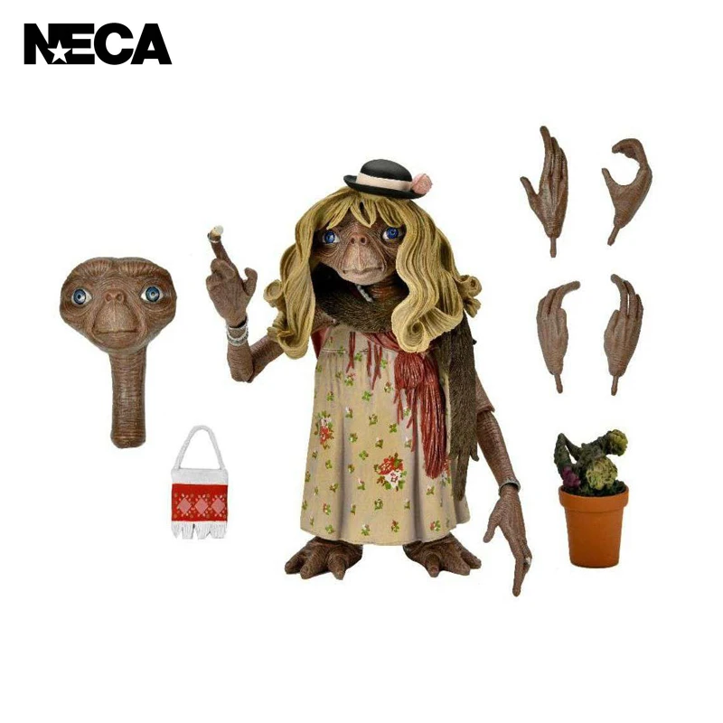 

Экшн-фигурки NECA 55077 ET экшн-фигурки из экстра-наземного фильма, игрушки-модели, 1982 дюйма, 16 см