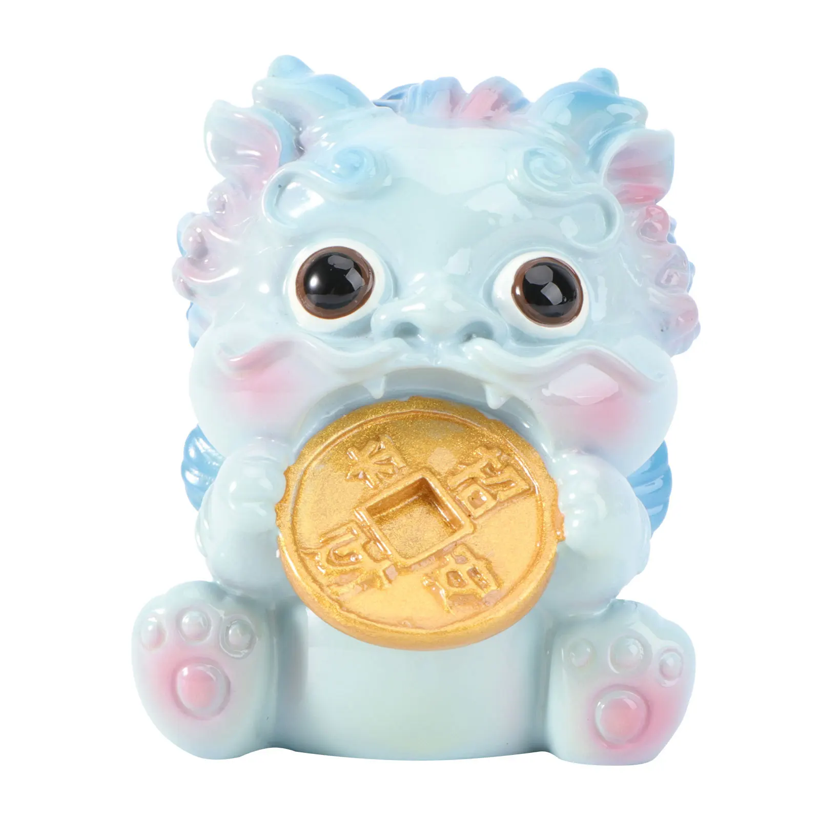 1 قطعة لطيف الكرتون الديكور مادة الراتنج اتقان غرامة مكتب منزلي زخرفة لهدية الثروة الحظ