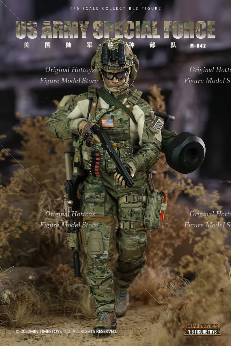 In Stock Minitimes M042 1/6 Scale Men Soldier US Army Special Forces Full Set 12-inches Action Figure Model Doll Fan Gifts