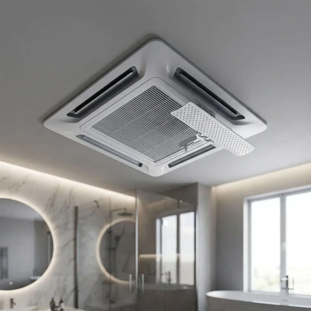 Air Conditioning Baffle Designed to Protect Compressor and Evaporator While Supporting Consistent Air Circulation