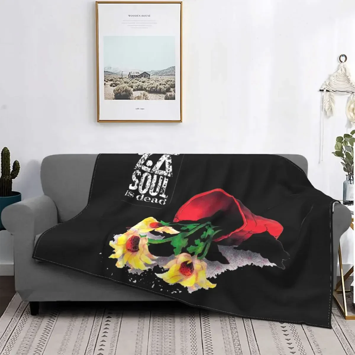 De La Soul Is Dead ATCQ A Tribe Called Quest Fleece Throw Blanket Blanket for Bed Car Warm Plush Thin Quilt