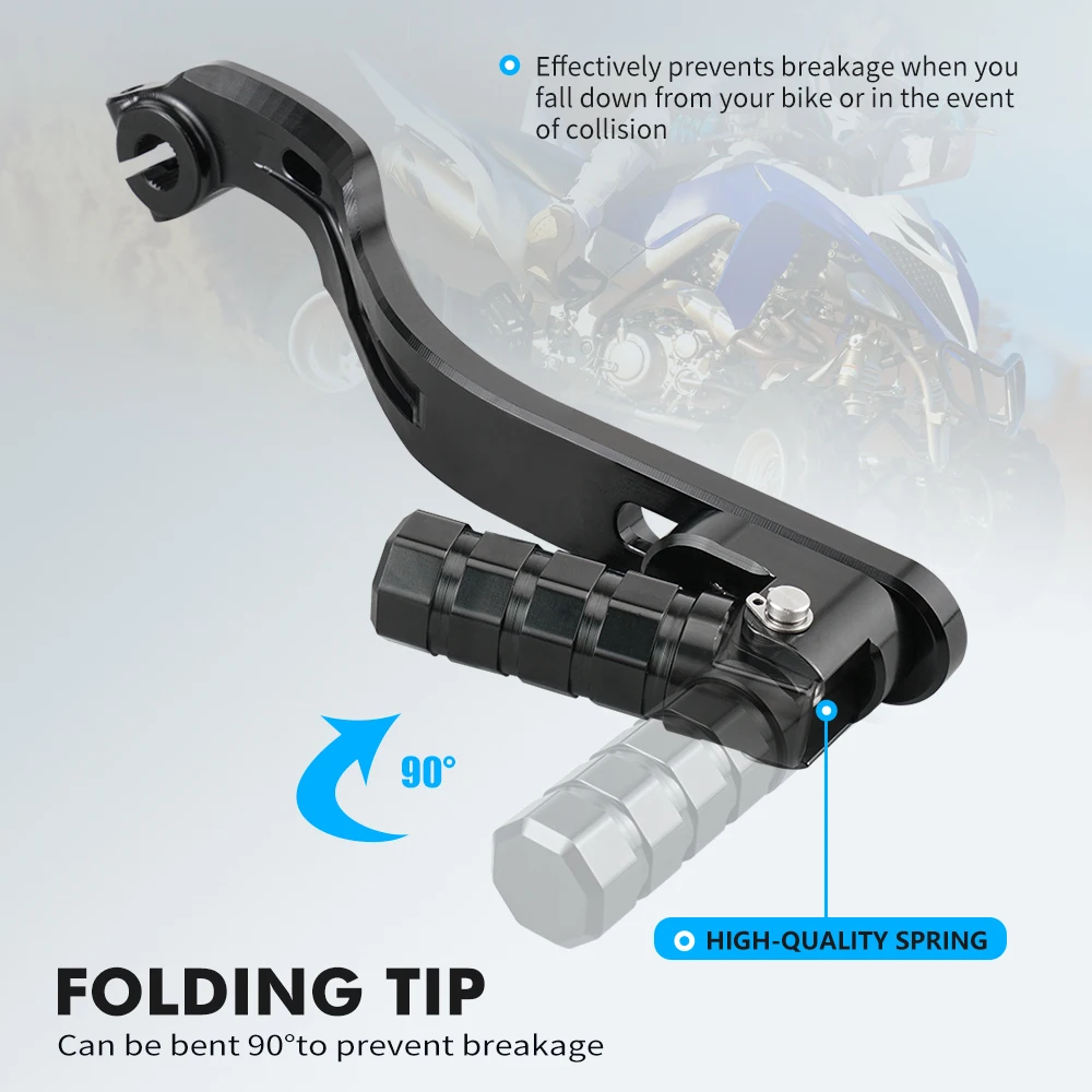 NiceCNC Shifter Shift Level Pedal ATV for Yamaha Raptor 700 2006-2022 2016 700R 2011-2022 Billet Aluminum Durable Accessories