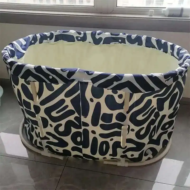 

Household Bath Barrel Collapsible Bath Tub Light Portable Folding Bathtub for Adults Full Body Spa Bathtub Bathroom Furniture