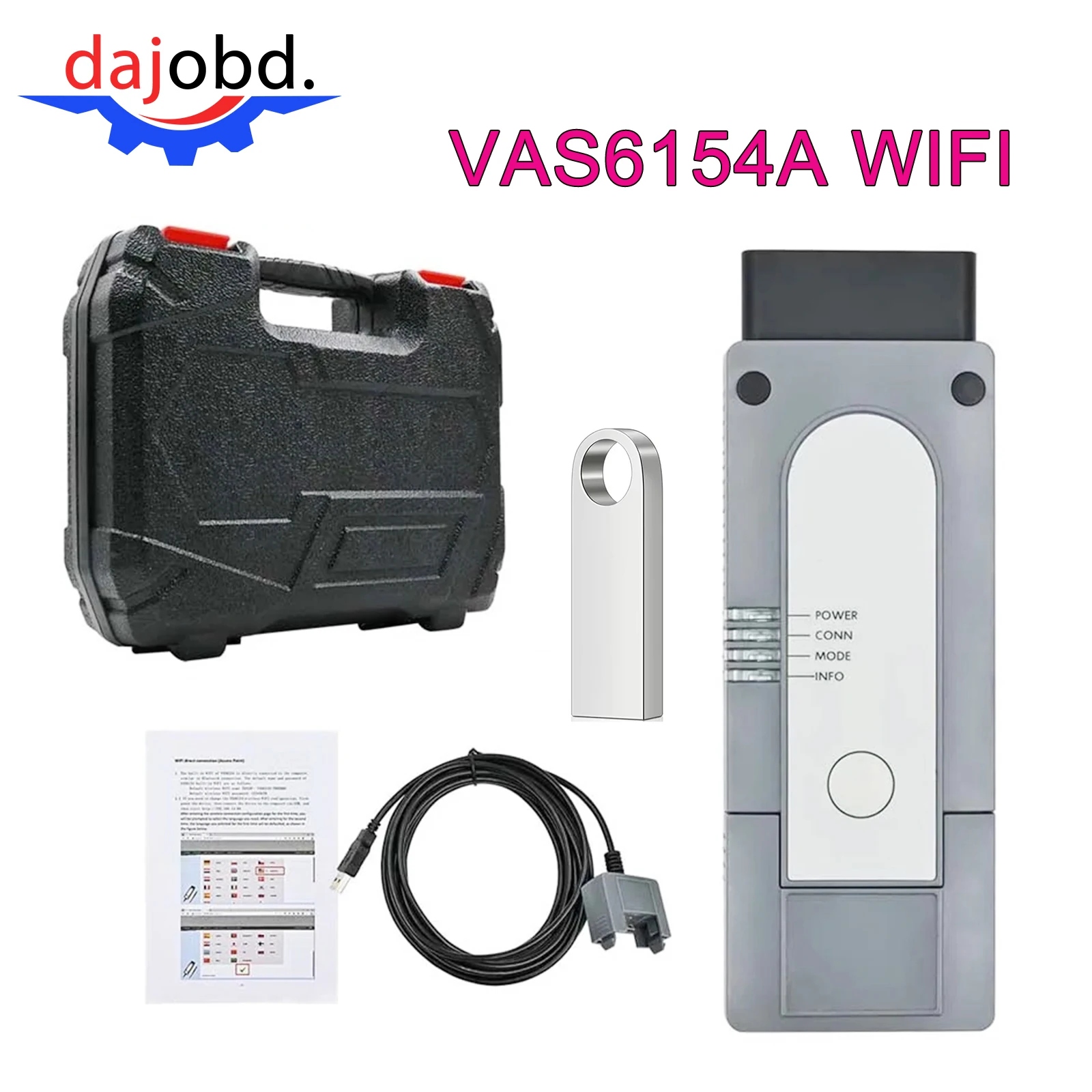 NEW Original Shell 6154 Scanner DoIP CAN FD OD-S23/OD-E17 No Need Driver Better than For VNCI 6154A  Car Diagnostic Tool