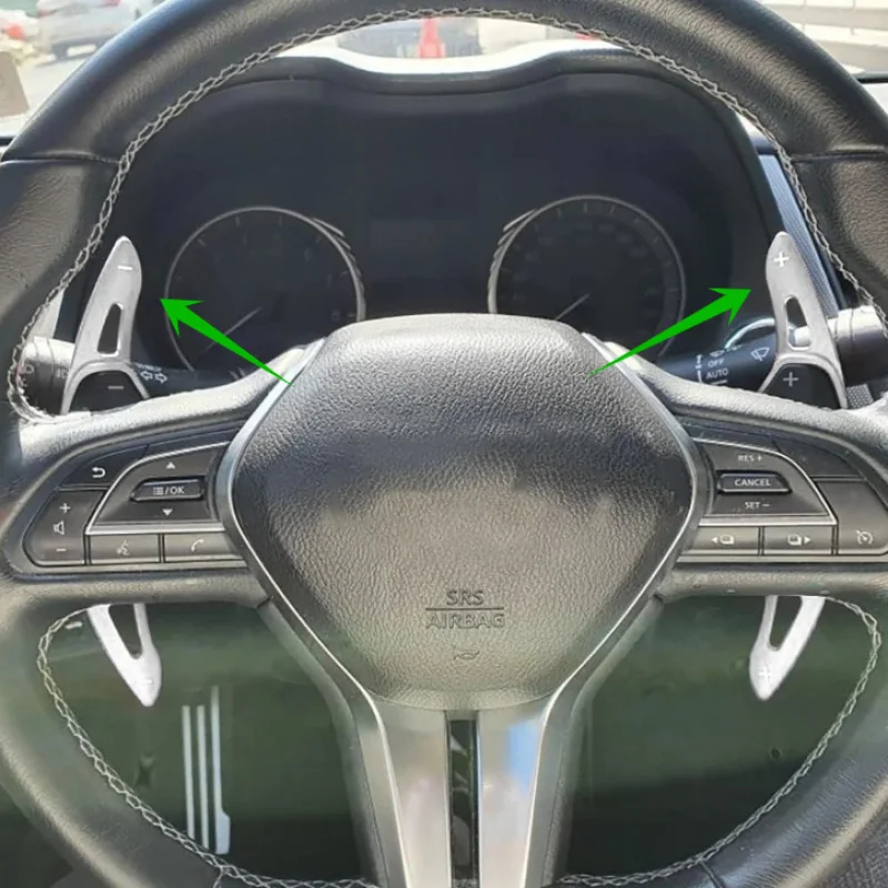 

For Mitsubishi Outlander 2022 2023 PHEV 2023-2024 Steering Wheel Shift Paddle Shifter Extension Cover