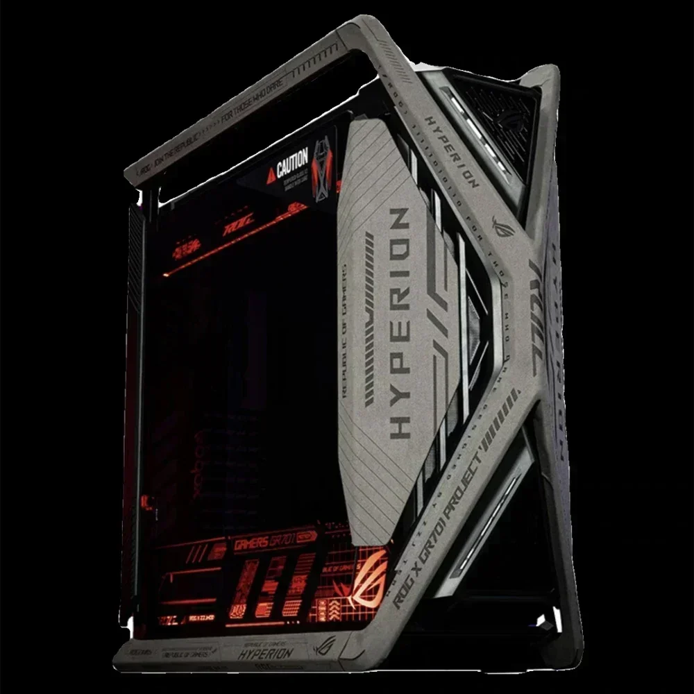 Colorful Case Suede Stickers for ROG HYPERION GR701,DIY Gamer Cabinet Decorative Cover 2024