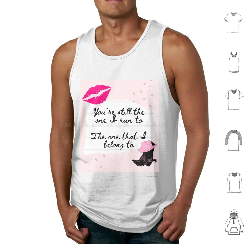 You're Still The One Tank Tops Print Cotton Shania Country Lyrics Man I Feel Like A Woman Music Lets Go Girls Pink Girls