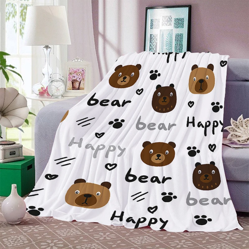 

Sofa Blankets for Winter King Size Child Lovely Warm Bed Fleece Camping Custom Nap Fluffy Soft Blankets Microfiber Bedding